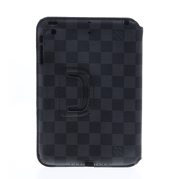 Louis Vuitton Damier Graphite IPad Mini Folio Case - Picture 2 of 10